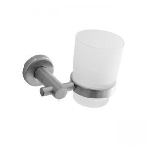 Elle Collection Stainless Steel Tumbler & Holder